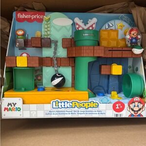 Fisher Price Little People Super Mario Musical Toddler Playset - Ready to ship!